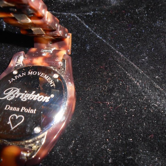 Brighton Tortoise Shell Watch - Picture 4 of 6